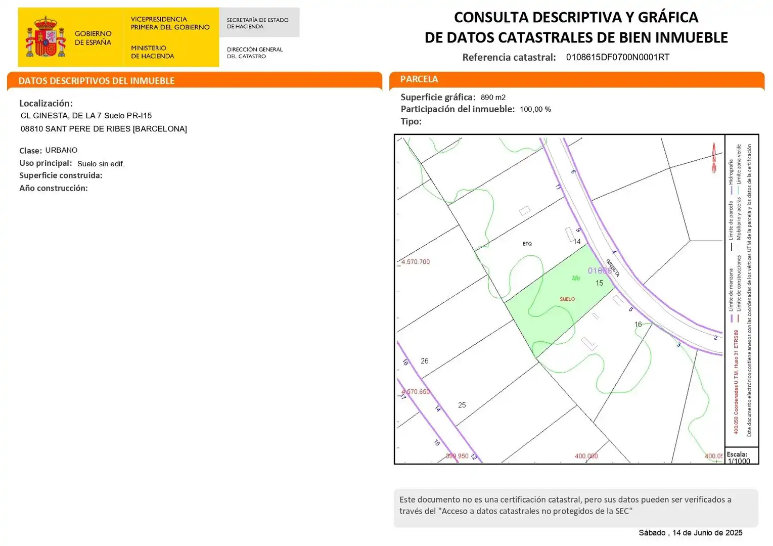 Terreny residencial en venda a Can Lloses - Can Marcer, imagen 7