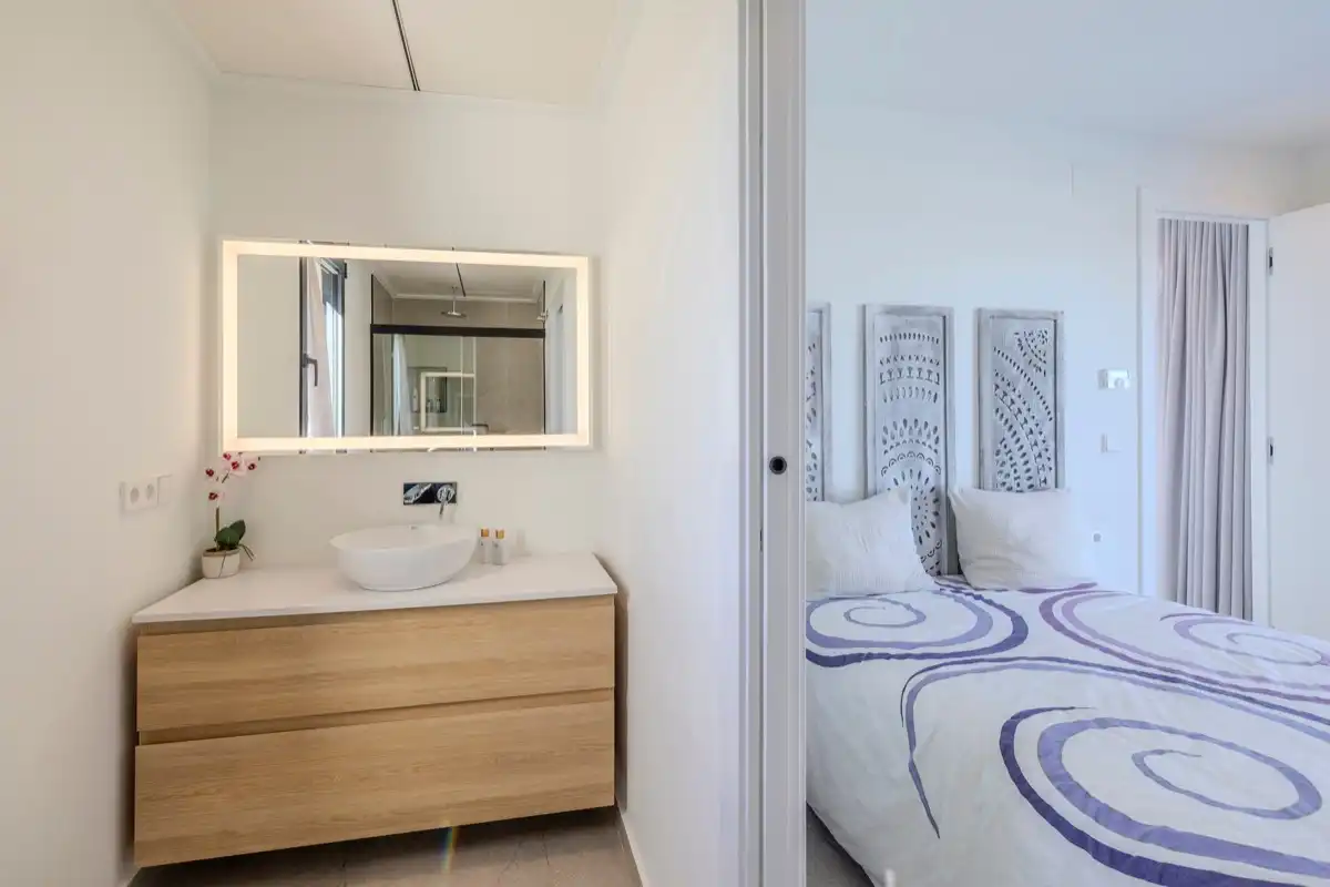 Bedroom of Houses for sale in Dénia  with Air Conditioner, Heating and Private garden