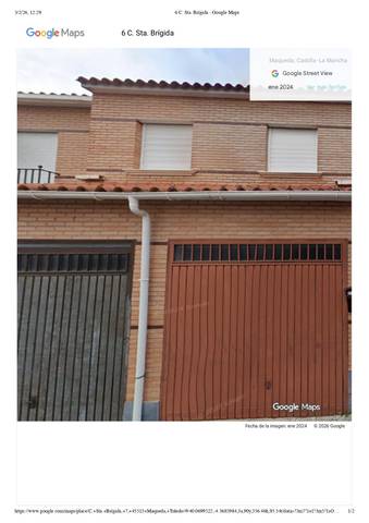 Casa adosada en Venta en Maqueda