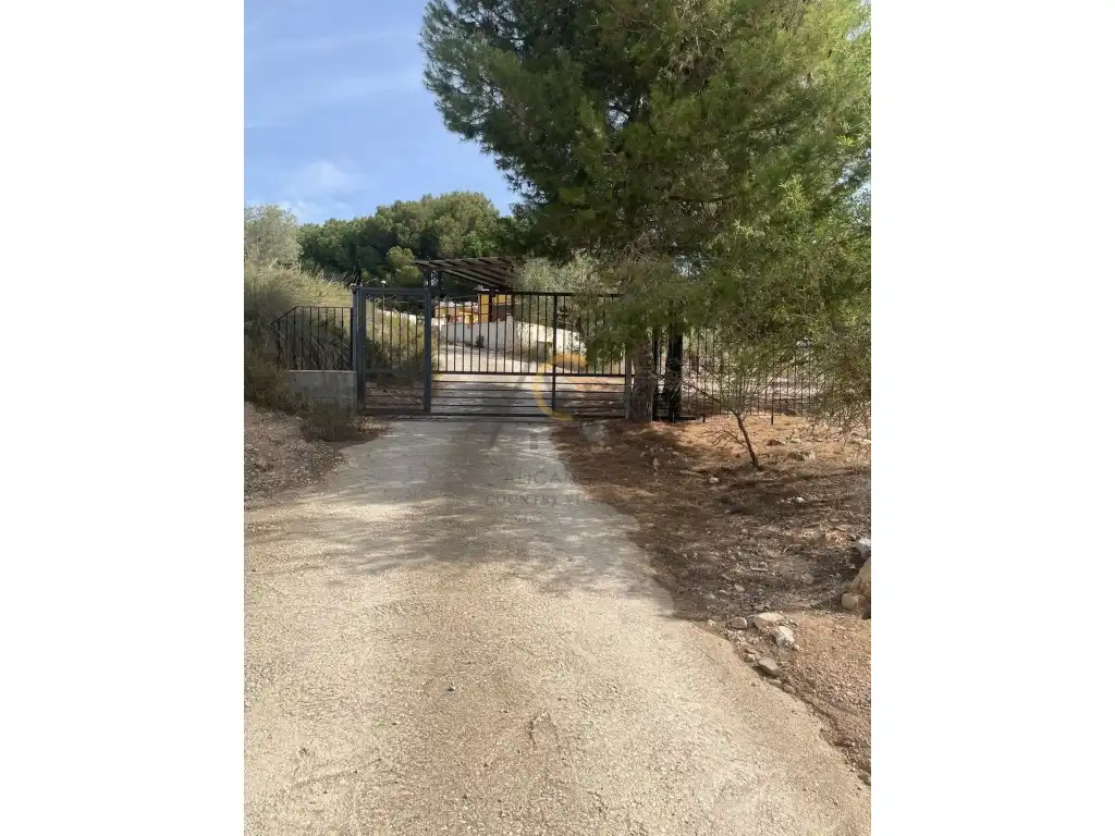 Finca rústica en venda en Villena amb Aire condicionat, Jardí privat i Piscina