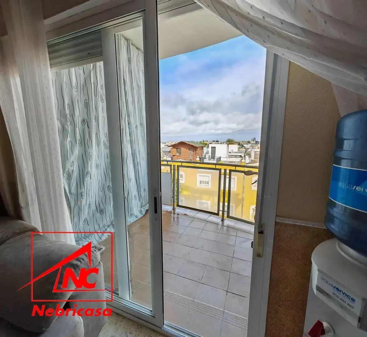 Balcony of Flat for sale in Sanlúcar de Barrameda  with Air Conditioner and Furnished