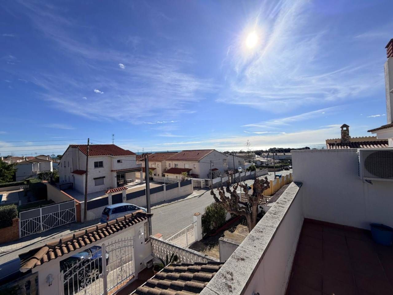 Vista exterior de Casa o chalet en venta en Creixell con Aire acondicionado, Jardín privado y Terraza