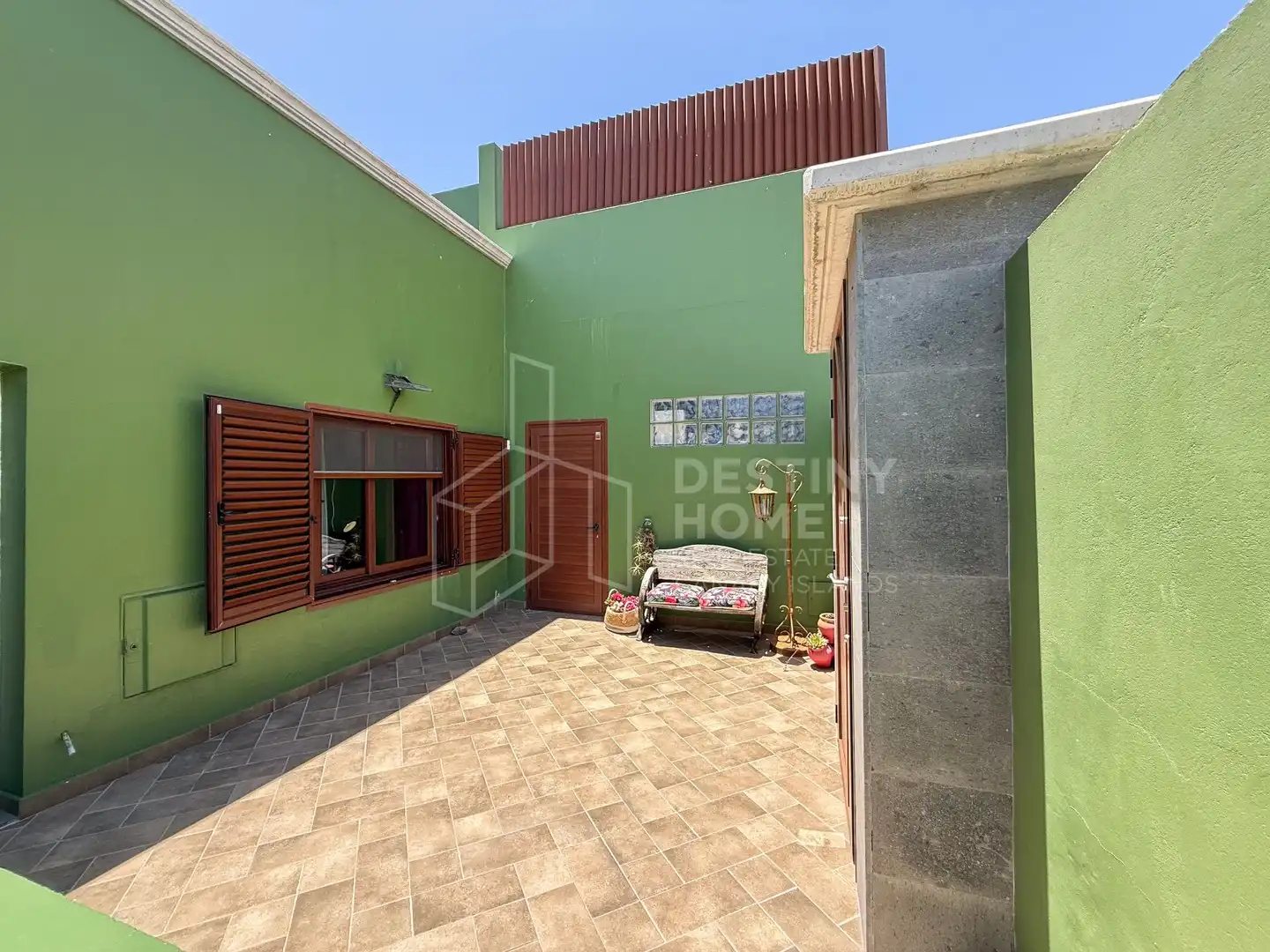 Vista exterior de Casa adosada en venta en El Matorral