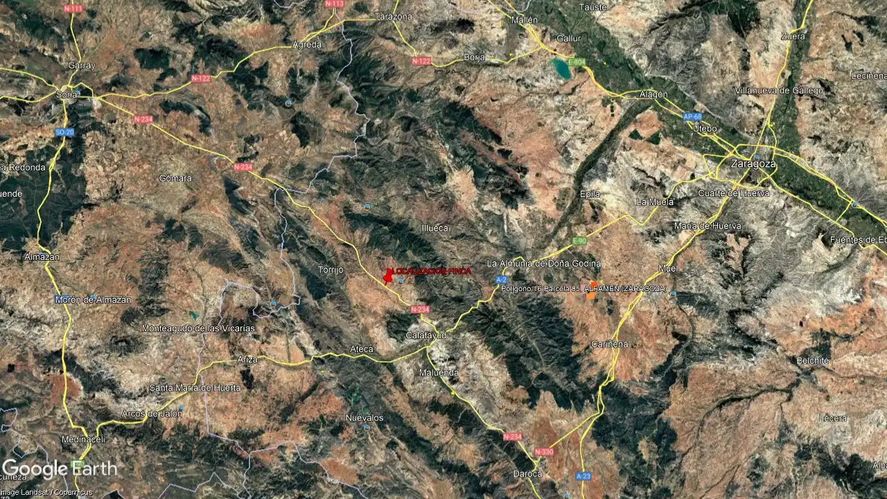 Terreno en venta en Cervera de la Cañada