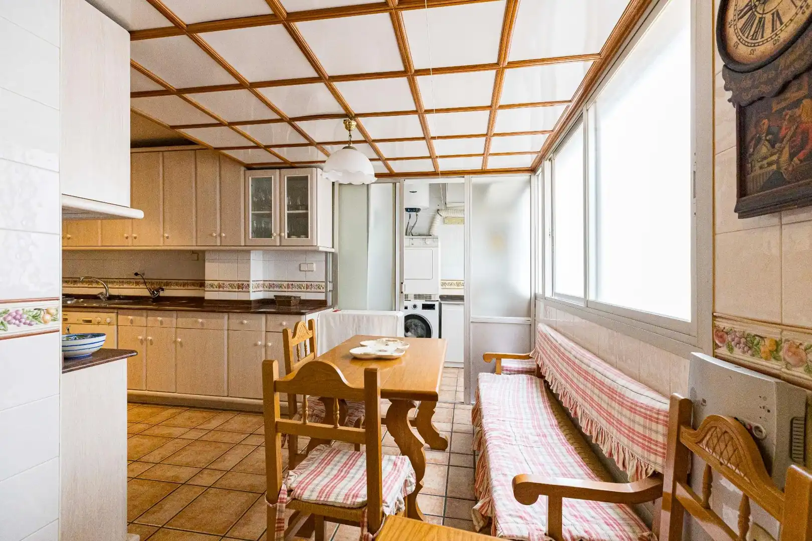 Kitchen of Flat for sale in Murcia  with Heating and Parquet flooring