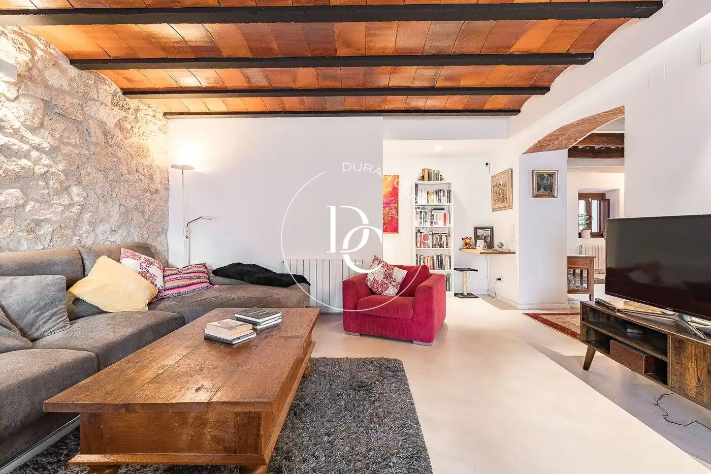 Sala d'estar de Casa o xalet en venda en Sant Pere de Ribes amb Aire condicionat, Calefacció i Terrassa