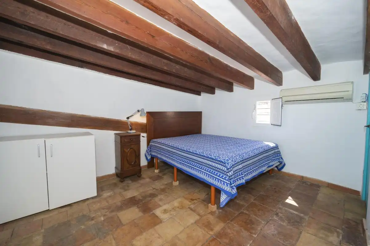 Bedroom of Flat for sale in Eivissa  with Air Conditioner, Heating and Terrace