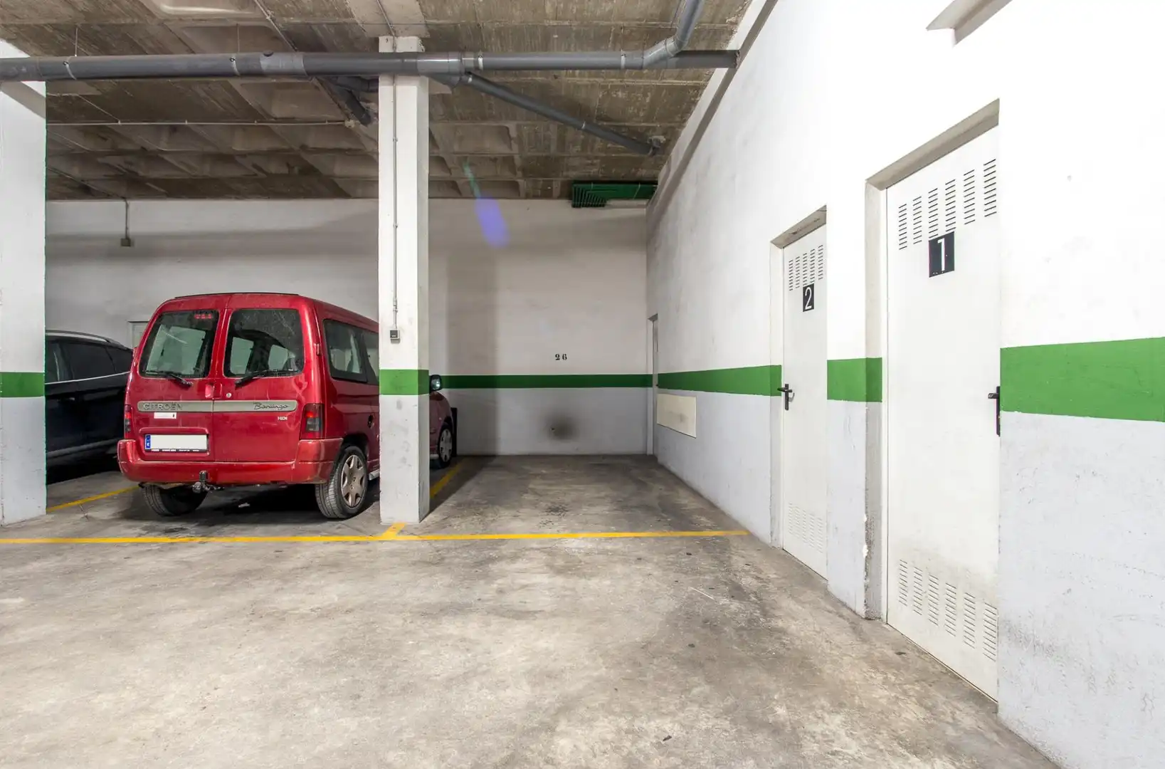 Parking of Flat for sale in Murcia  with Air Conditioner and Balcony