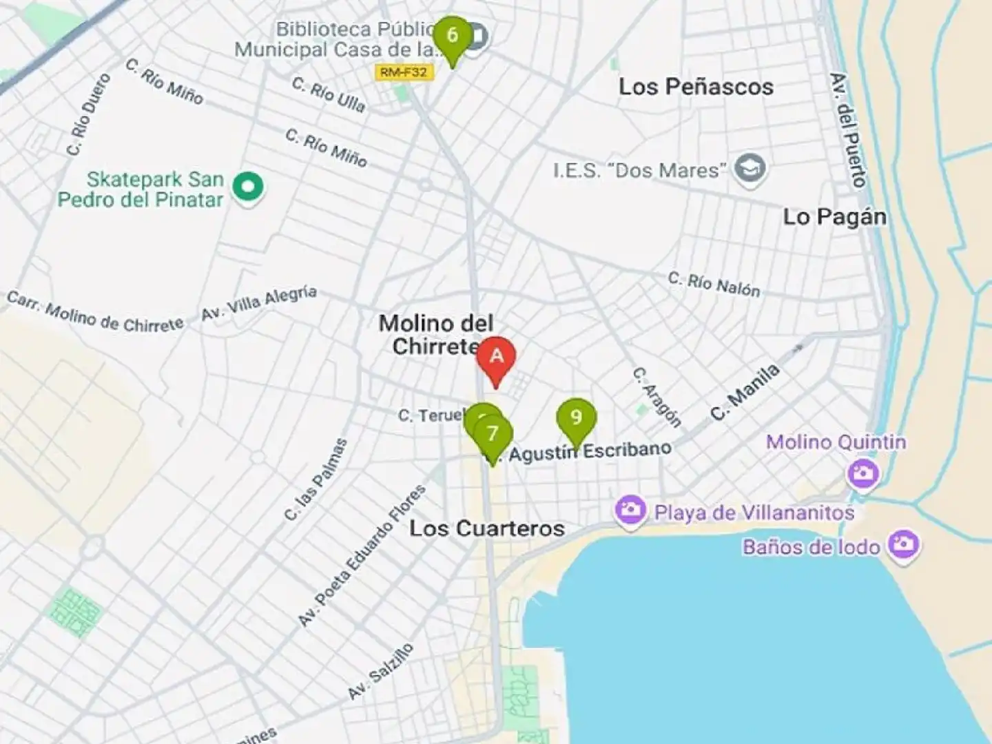 Vista exterior de Local en venta en San Pedro del Pinatar