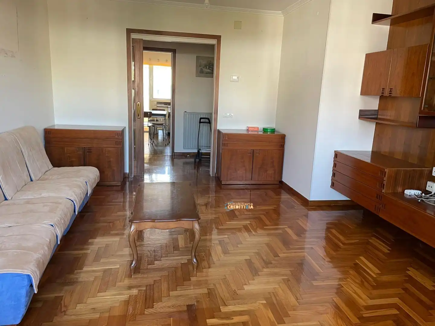 Sala d'estar de Pis en venda en Vigo  amb Calefacció, Parquet i Traster