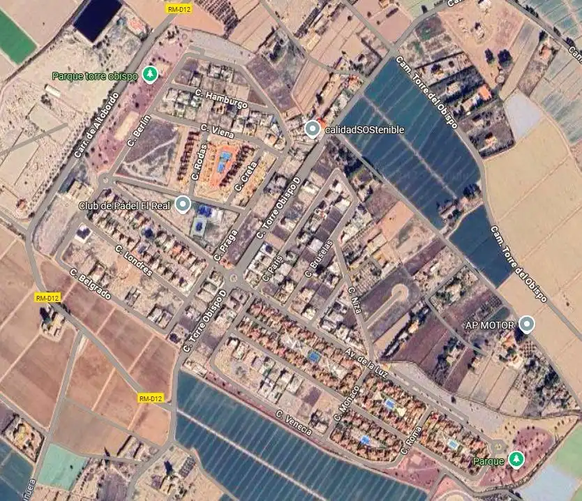 Terreny residencial en venda a Pedanías Sur