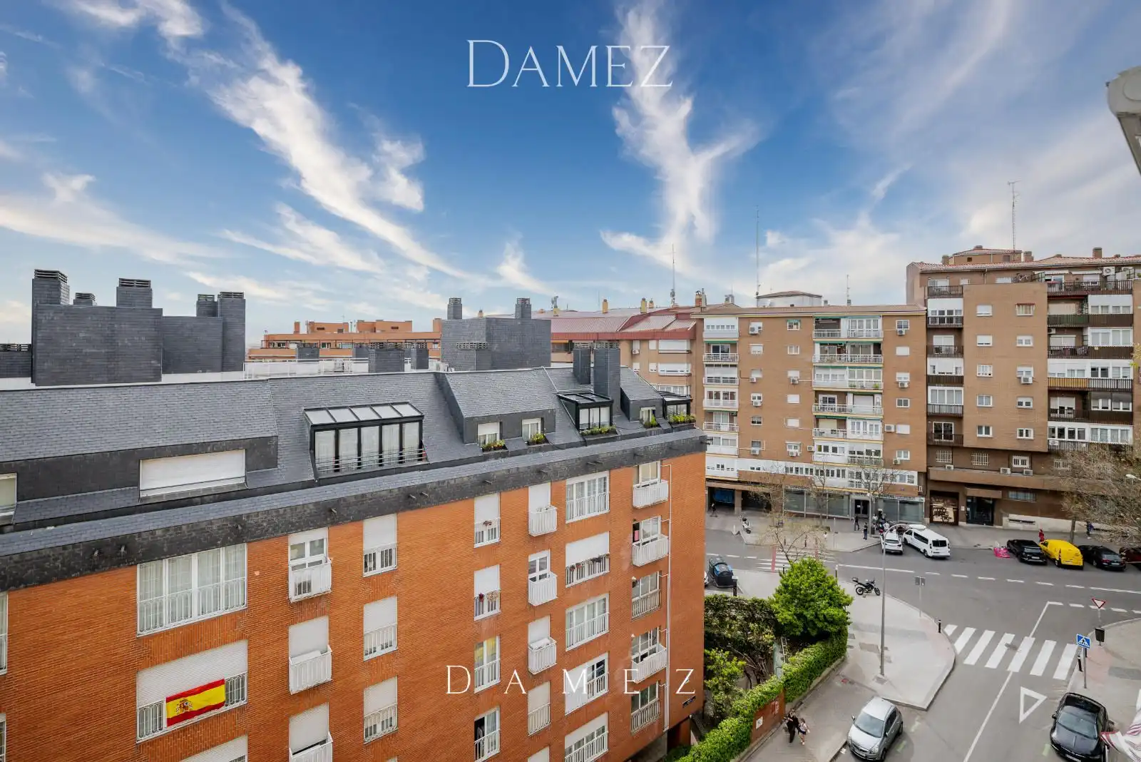 Vista exterior de Piso en venta en Madrid con Aire acondicionado, Calefacción y Trastero
