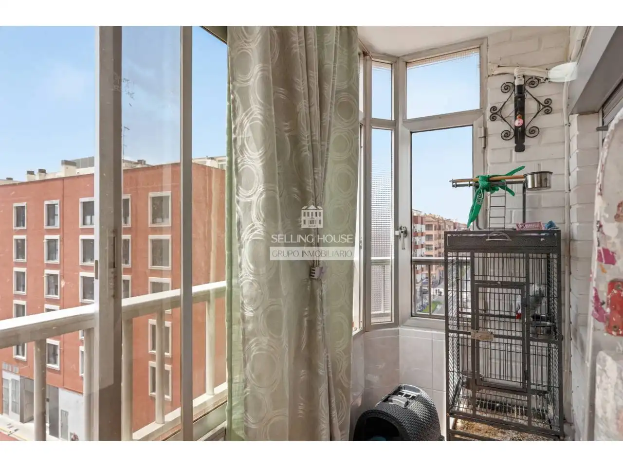 Balcony of Flat for sale in Xirivella  with Air Conditioner, Storage room and Balcony