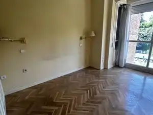 Bedroom of Flat for rent in Madrid  with Air Conditioner, Heating and Parquet flooring