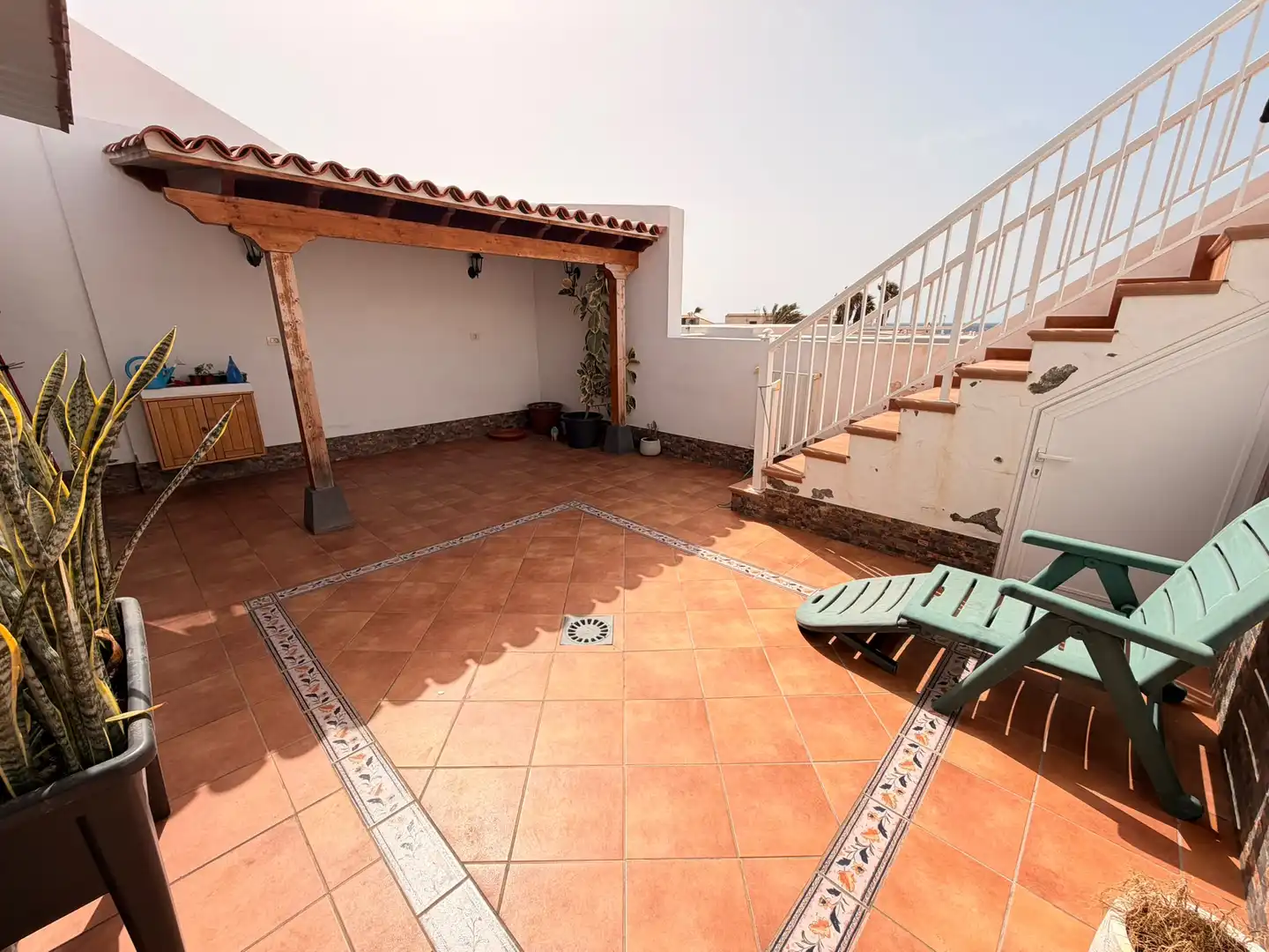 Terraza de Casa o chalet de alquiler en Granadilla de Abona con Jardín privado, Terraza y Trastero
