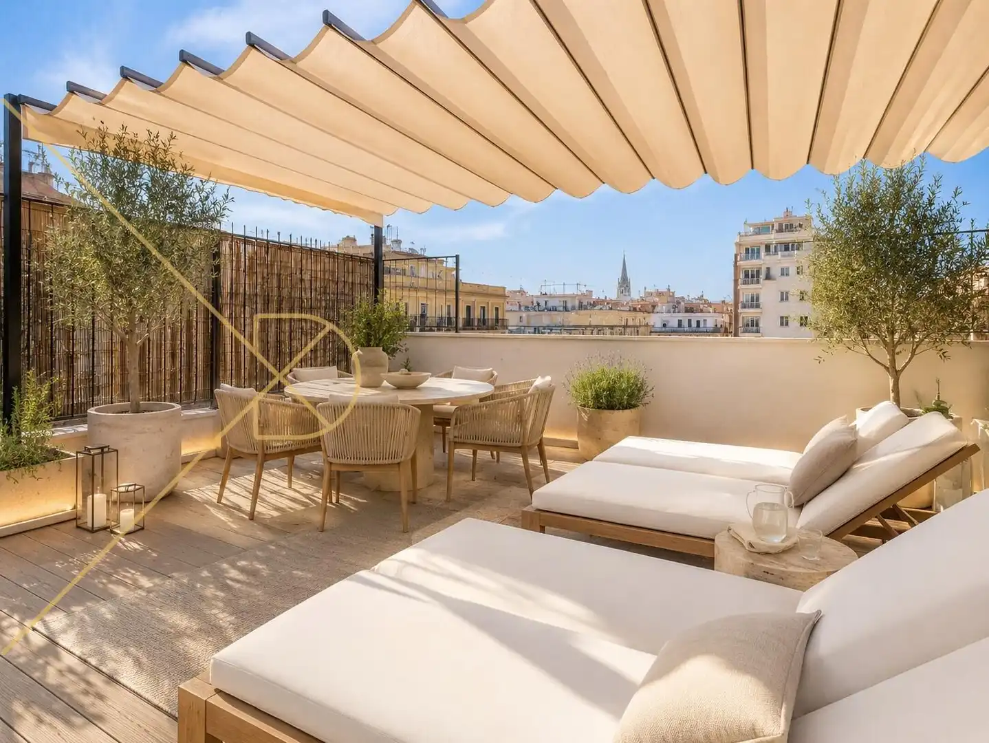Terrace of Attic for sale in Barcelona  with Air Conditioner, Heating and Parquet flooring