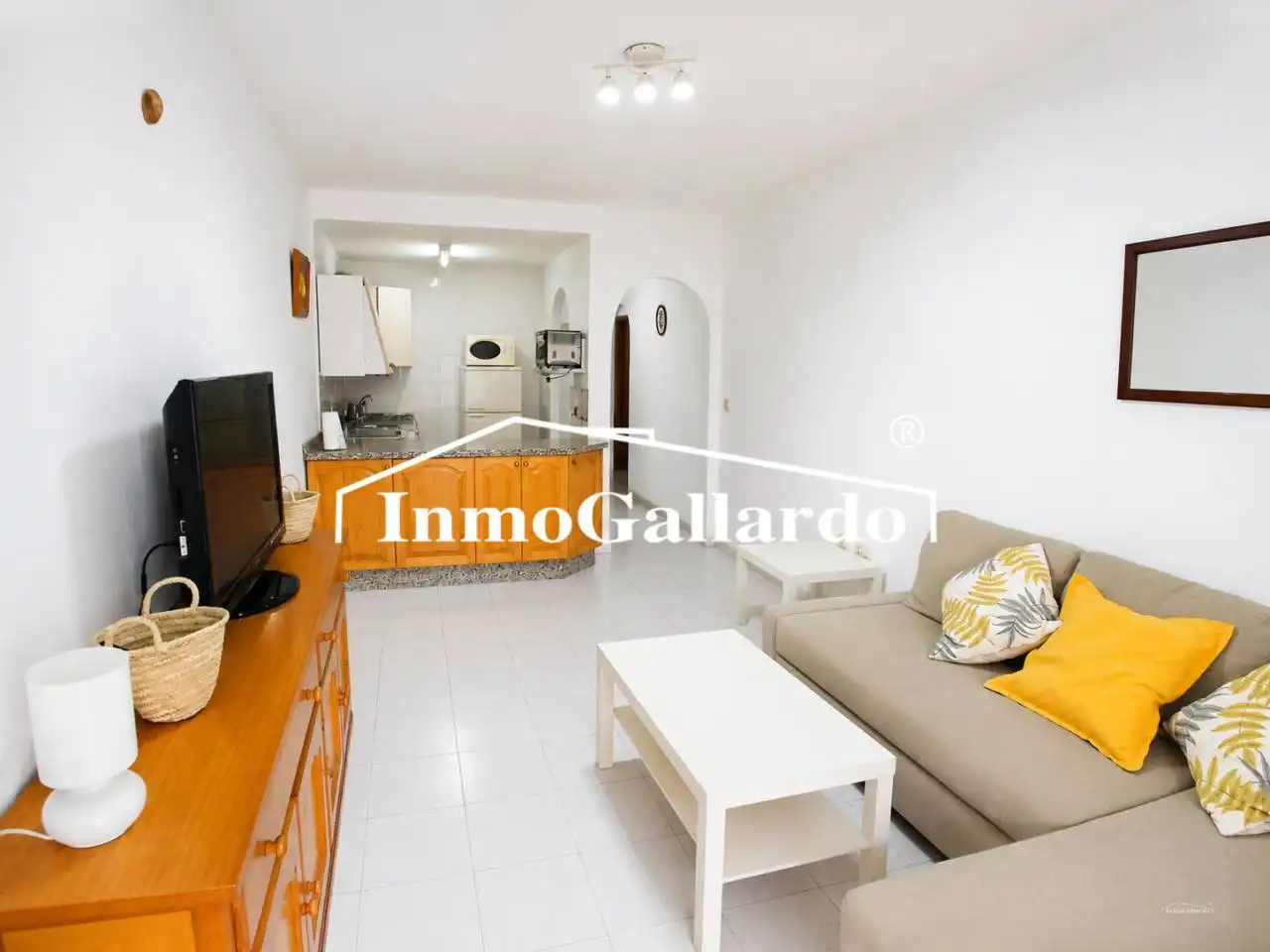 Wohnzimmer von Wohnung zum Verkauf in Rincón de la Victoria mit Terrasse