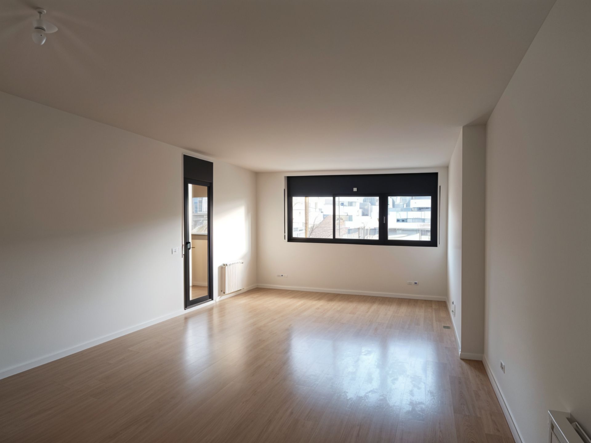 Dormitori de Pis en venda en Girona Capital amb Calefacció, Parquet i Terrassa