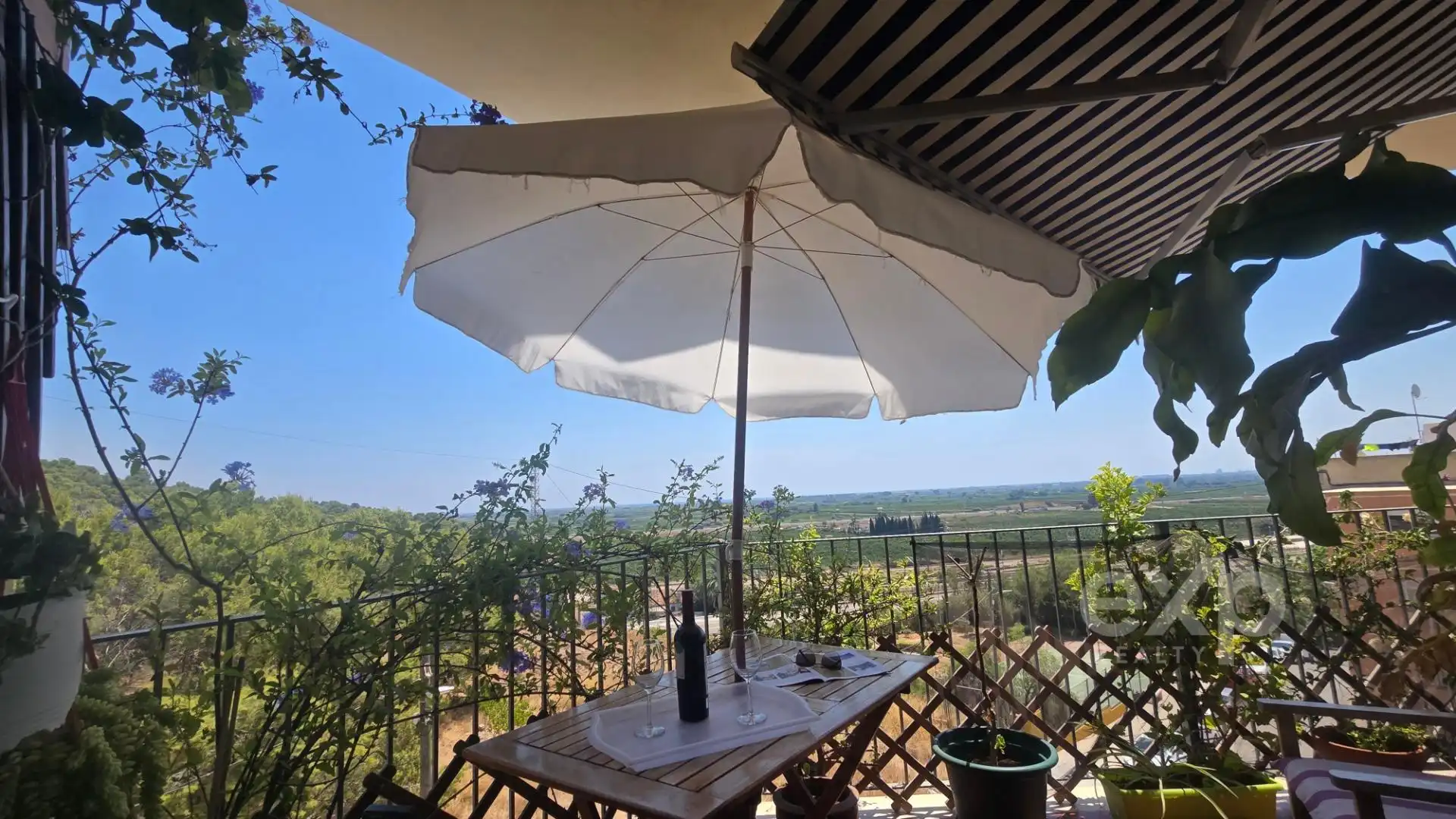 Terrace of Flat for sale in Almenara  with Heating, Parquet flooring and Storage room