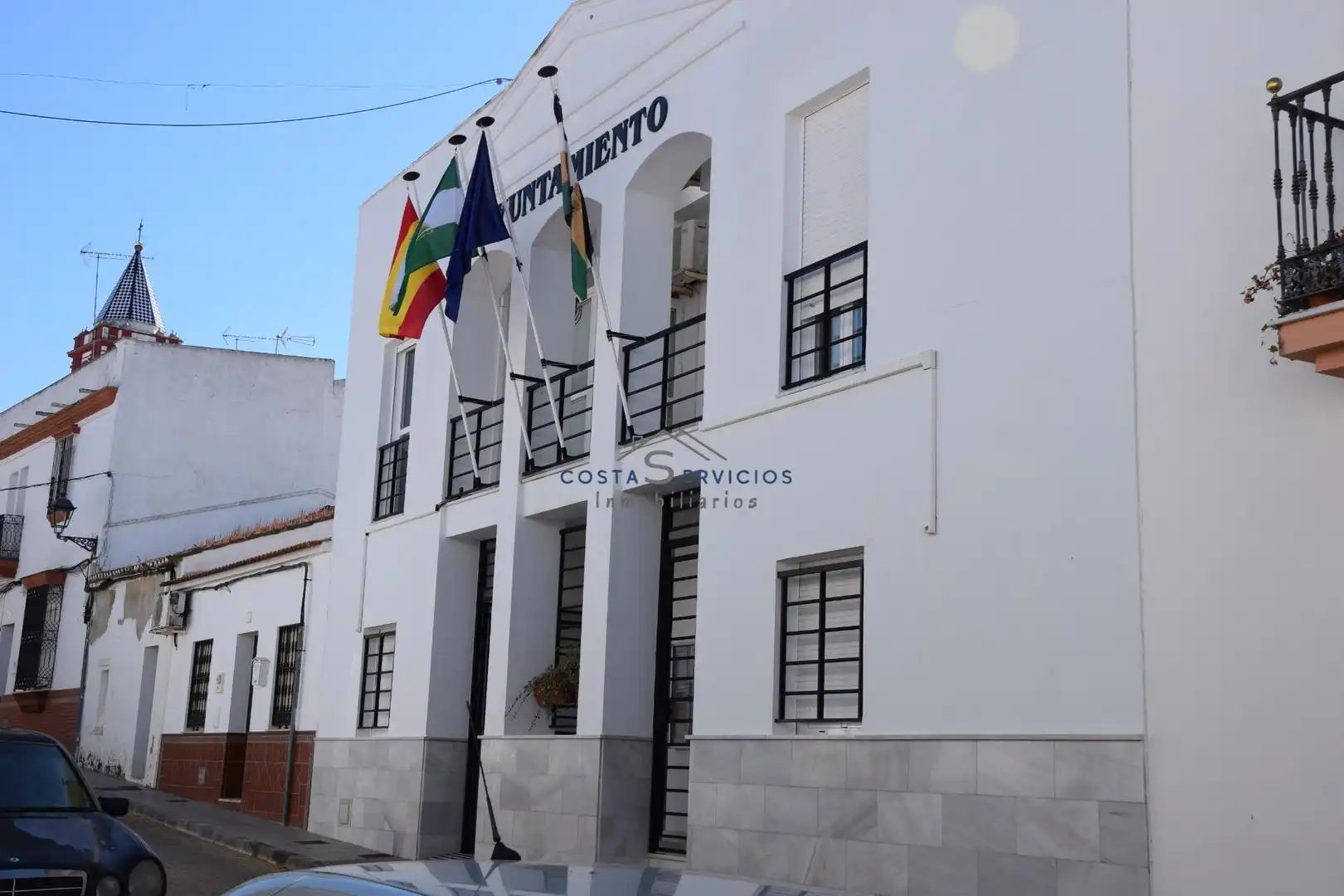 Vista exterior de Casa o chalet en venta en El Granado con Terraza y Trastero