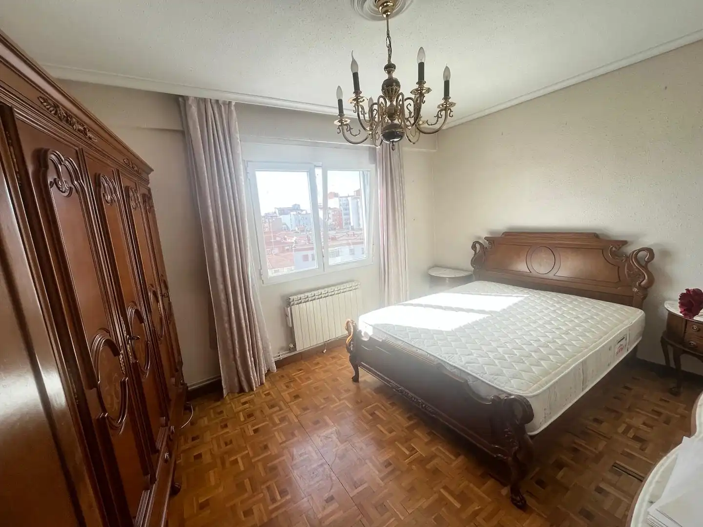 Bedroom of Flat for sale in Valladolid  with Heating and Terrace