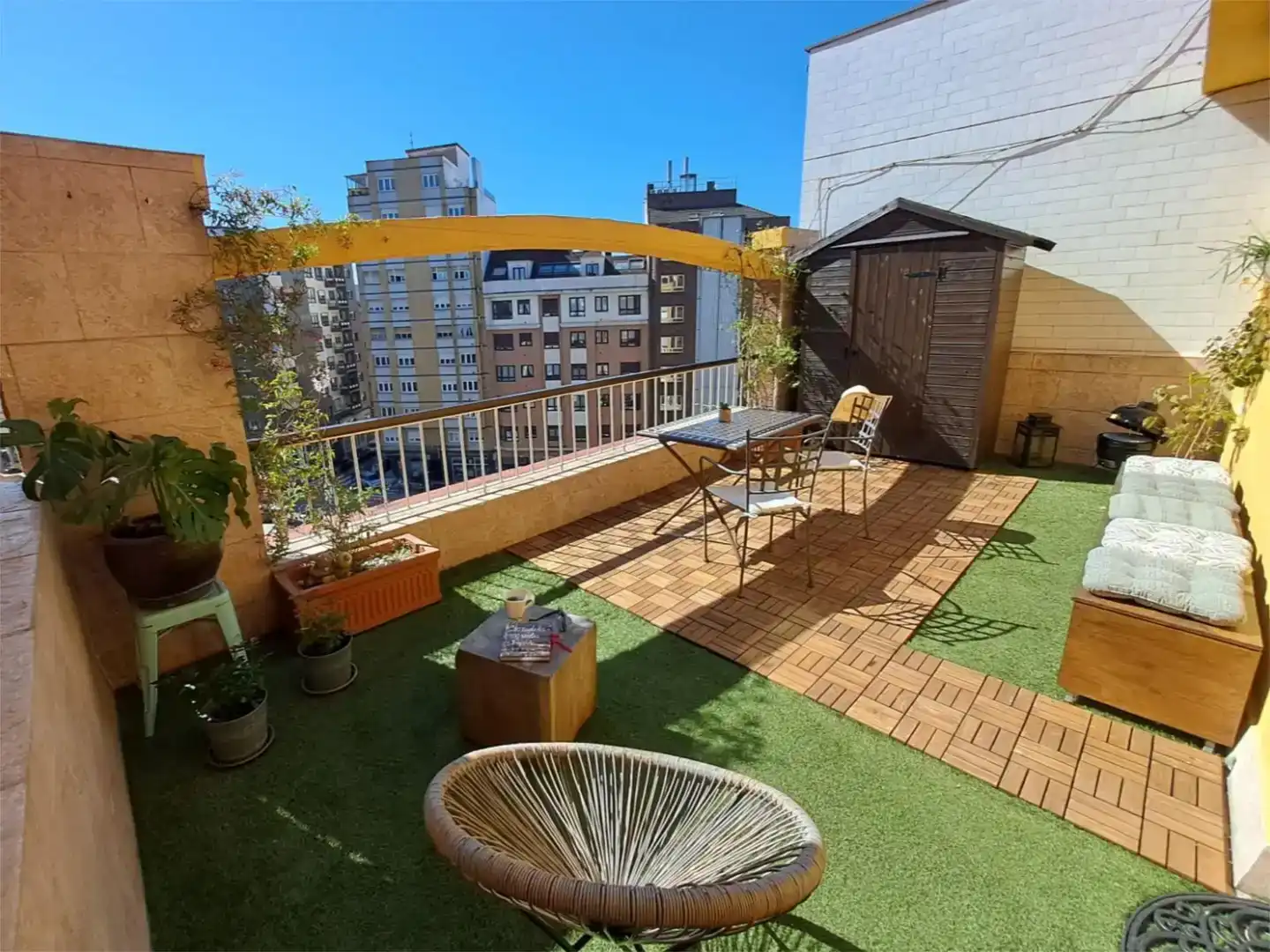 Terrasse von Dachboden zum Verkauf in Este