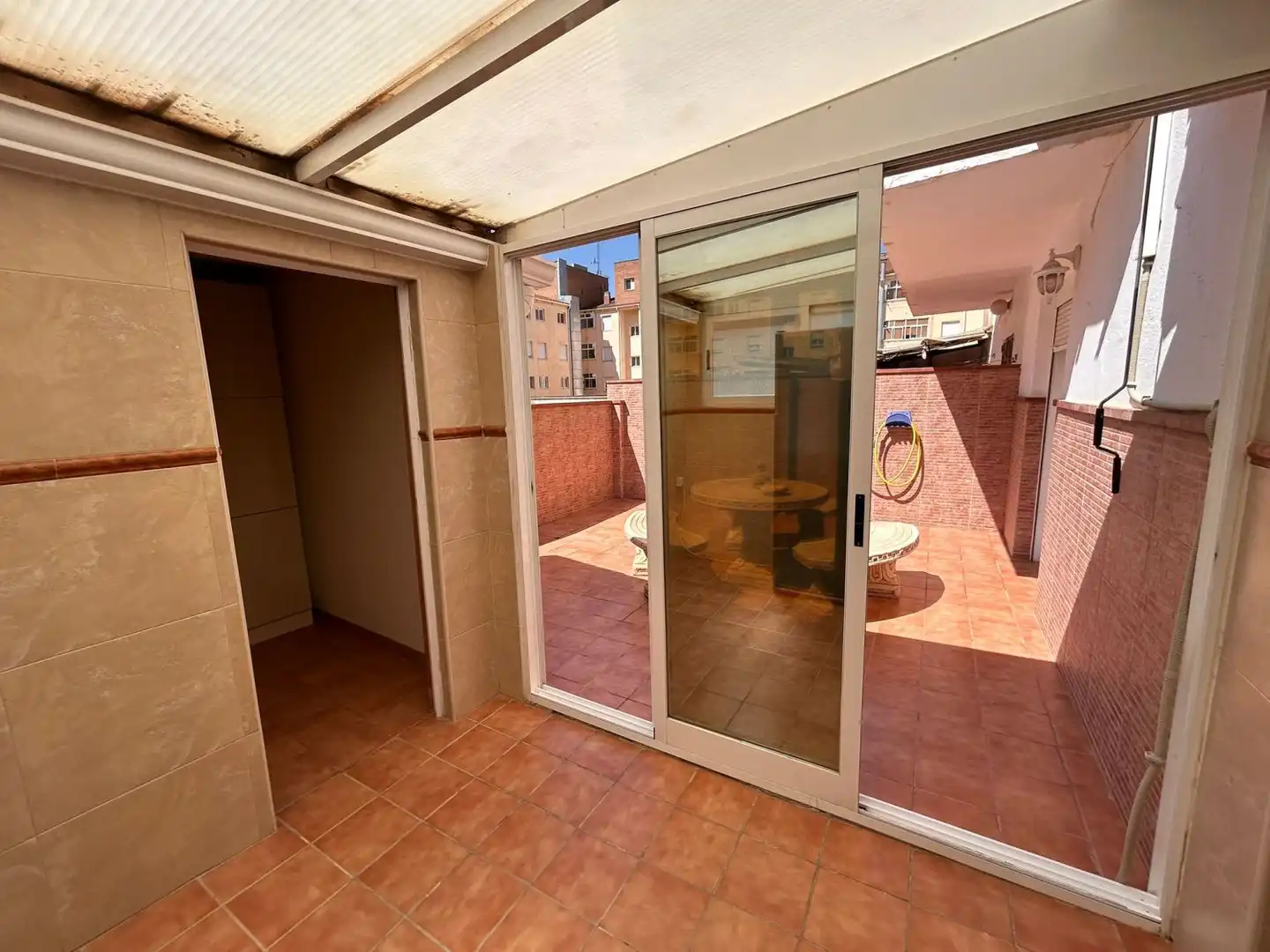 Terrasse von Wohnung zum Verkauf in Albacete mit Klimaanlage, Heizung und Parkett