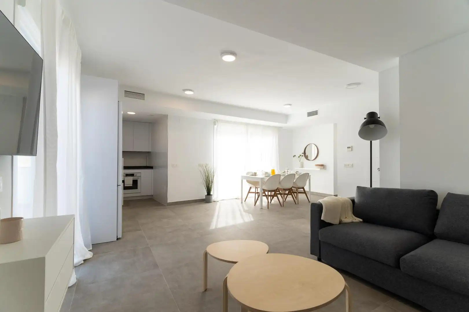 Sala de estar de Edificio en venta en Mijas