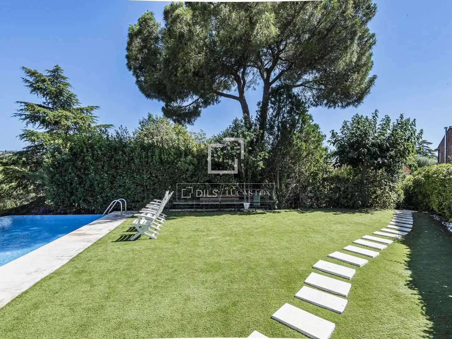 Jardín de Piso de alquiler en Sant Cugat del Vallès con Aire acondicionado, Jardín privado y Terraza