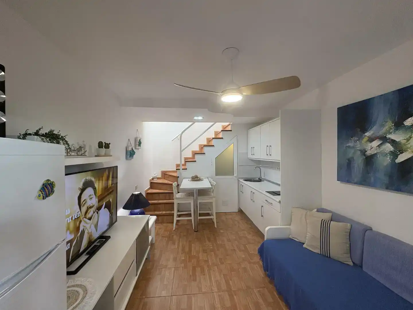 Wohnung zur Miete in San Bartolomé de Tirajana mit Klimaanlage, Schwimmbad und Balkon
