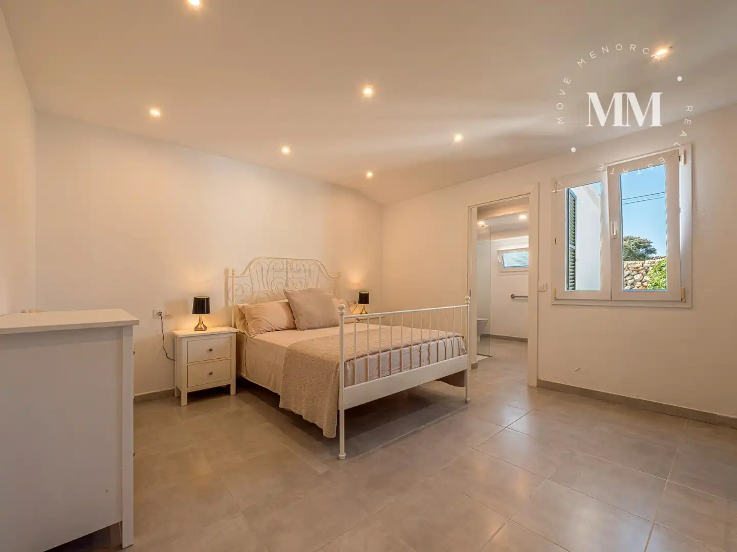 Dormitori de Casa o xalet en venda en Es Castell amb Aire condicionat, Jardí privat i Terrassa