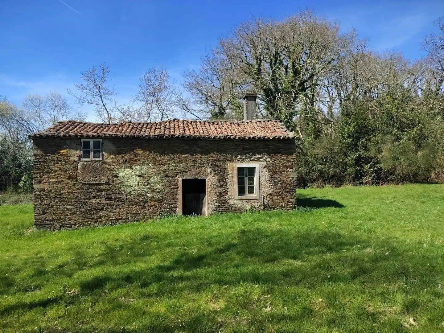 Vista exterior de Finca rústica en venda en Arzúa