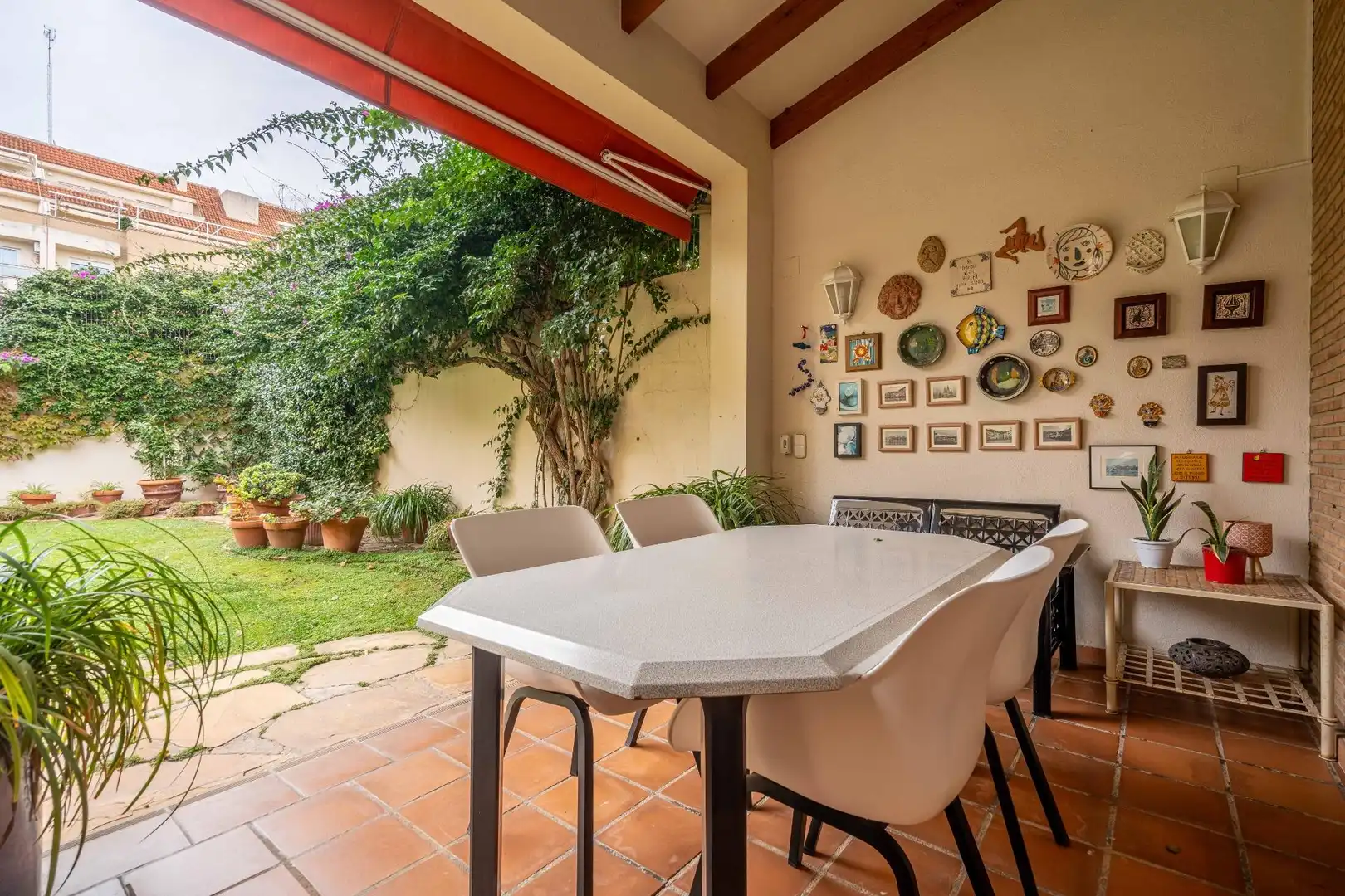 Jardí de Casa o xalet en venda en Canals amb Aire condicionat, Calefacció i Jardí privat