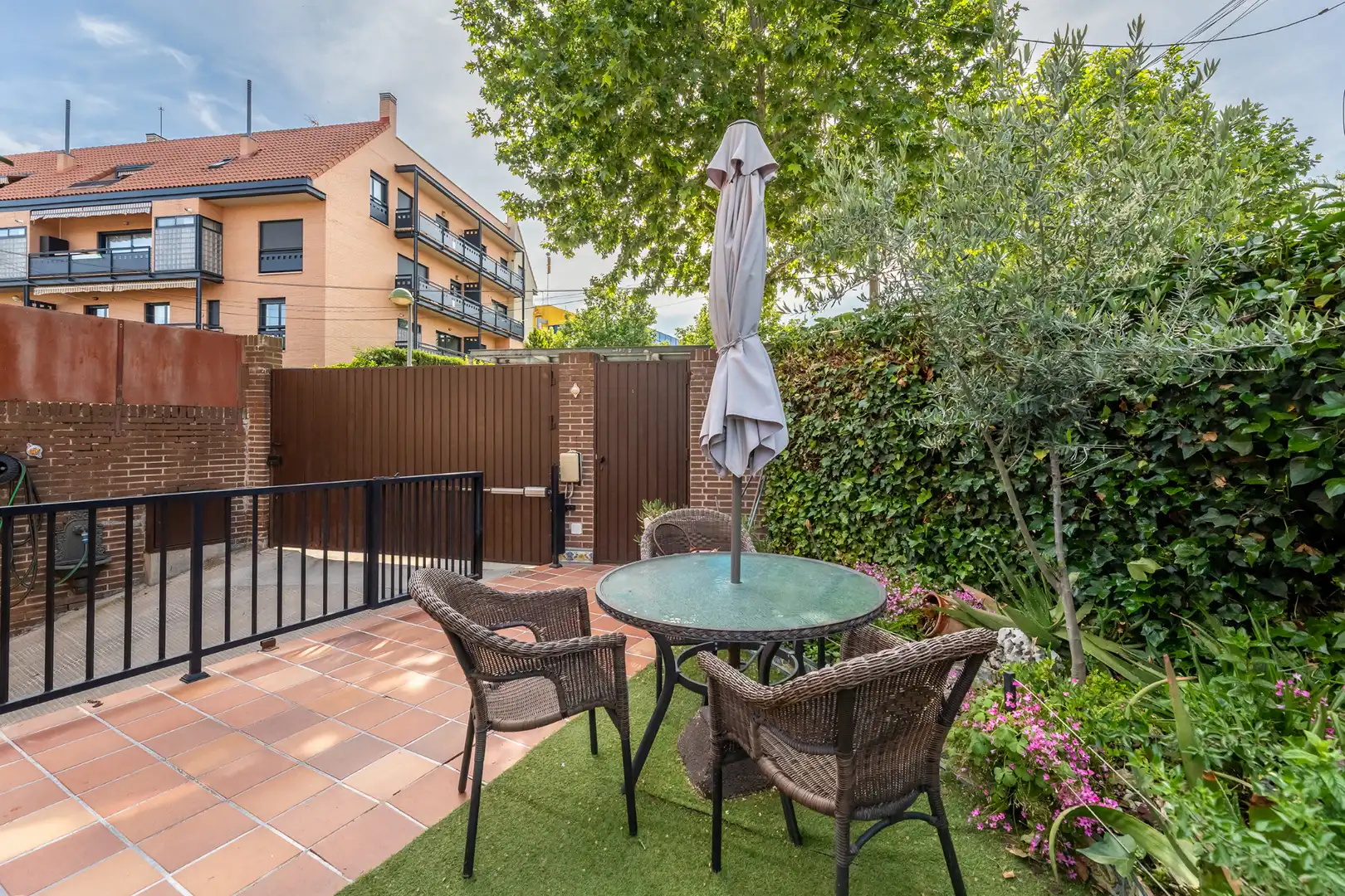 Terrasse von Haus oder Chalet zum Verkauf in Pozuelo de Alarcón mit Klimaanlage, Heizung und Privatgarten