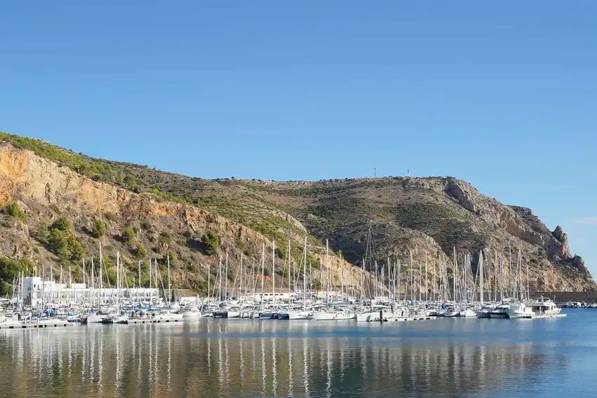 Vista exterior de Casa o xalet en venda en Jávea / Xàbia amb Calefacció, Terrassa i Piscina