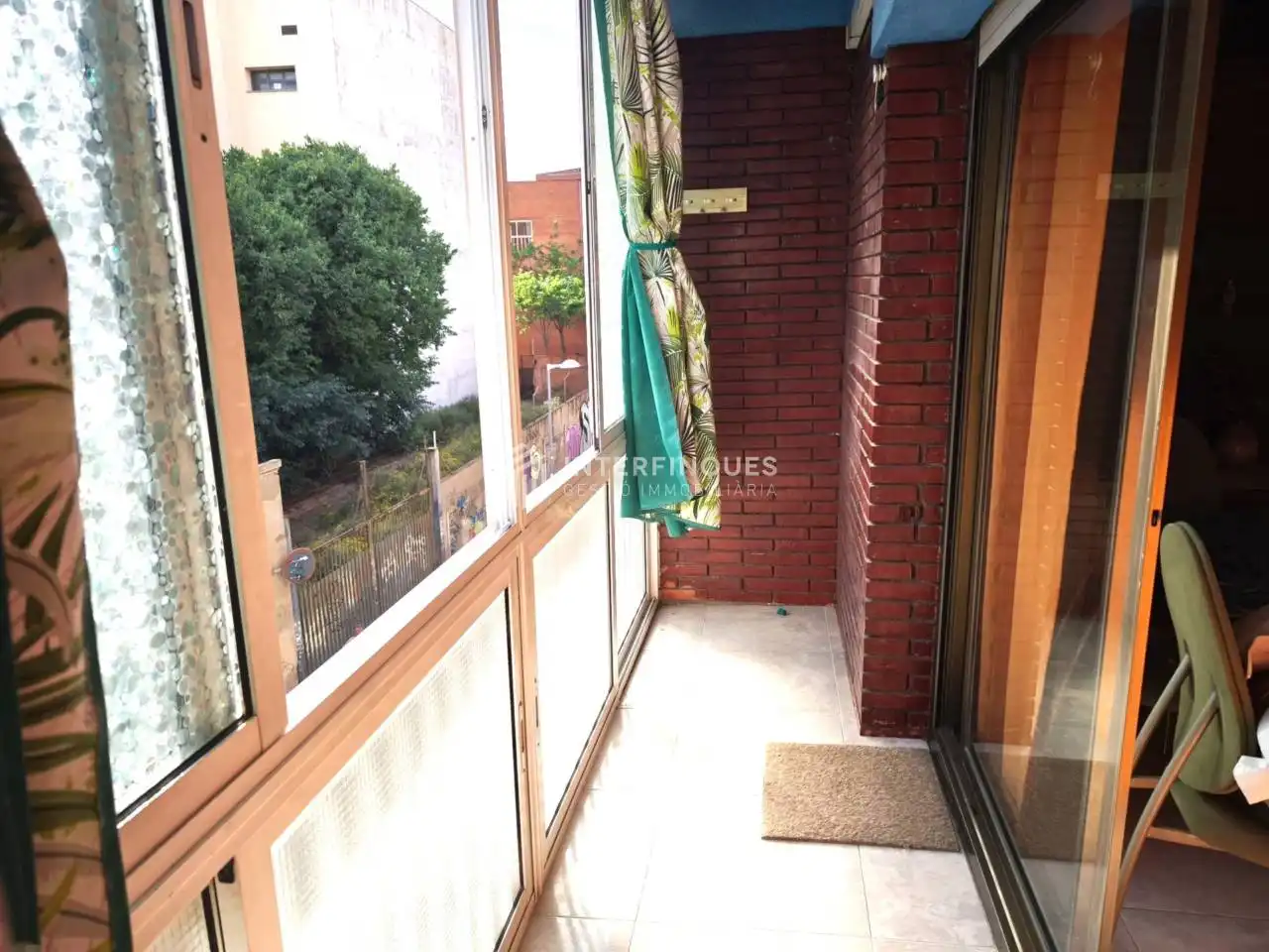 Balcony of Apartments for sale in Badalona  with Air Conditioner