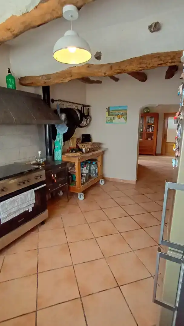 Cuina de Finca rústica en venda en Aspe amb Piscina
