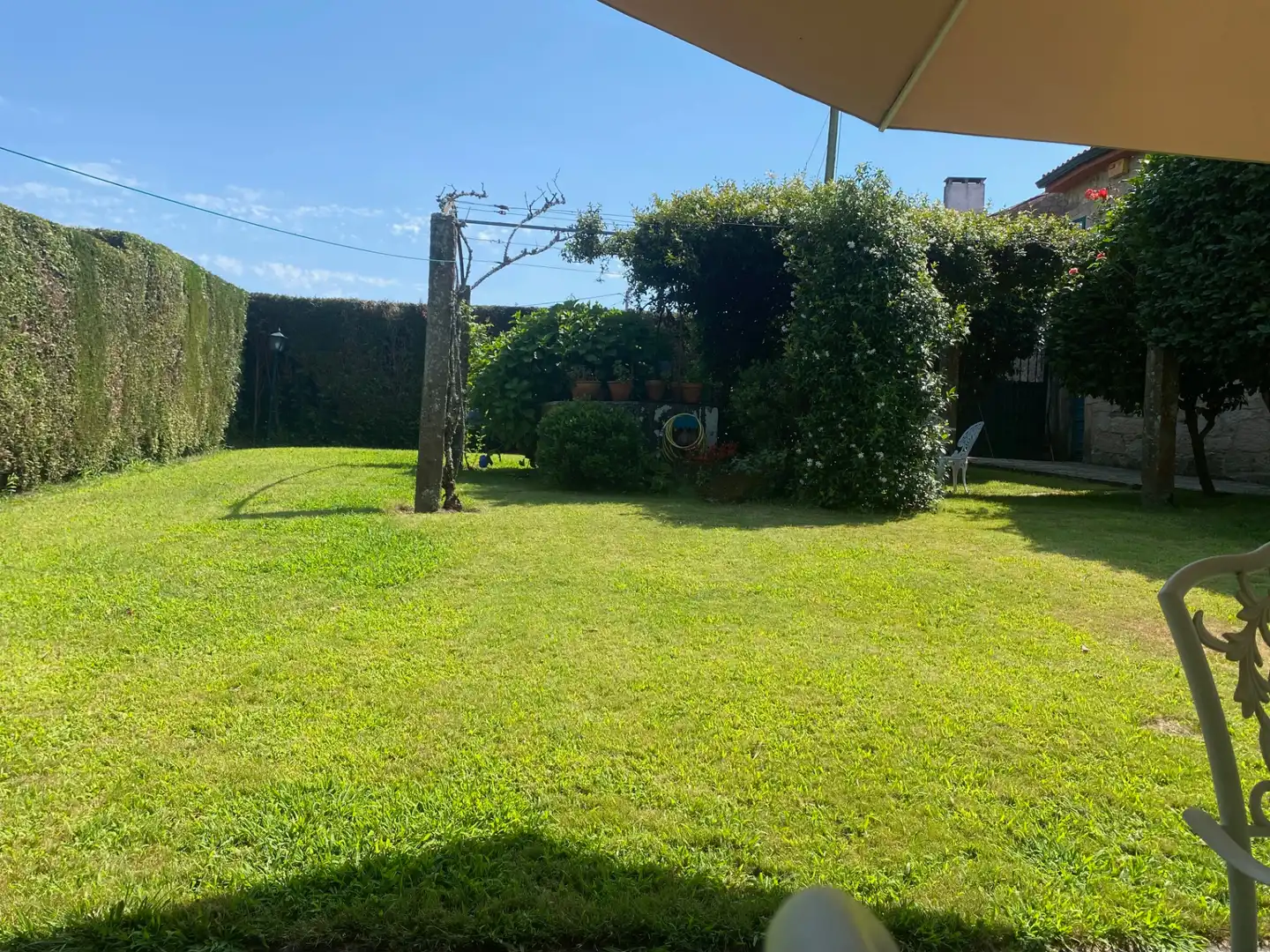 Jardín de Casa adosada en venta en Brión con Calefacción, Jardín privado y Terraza