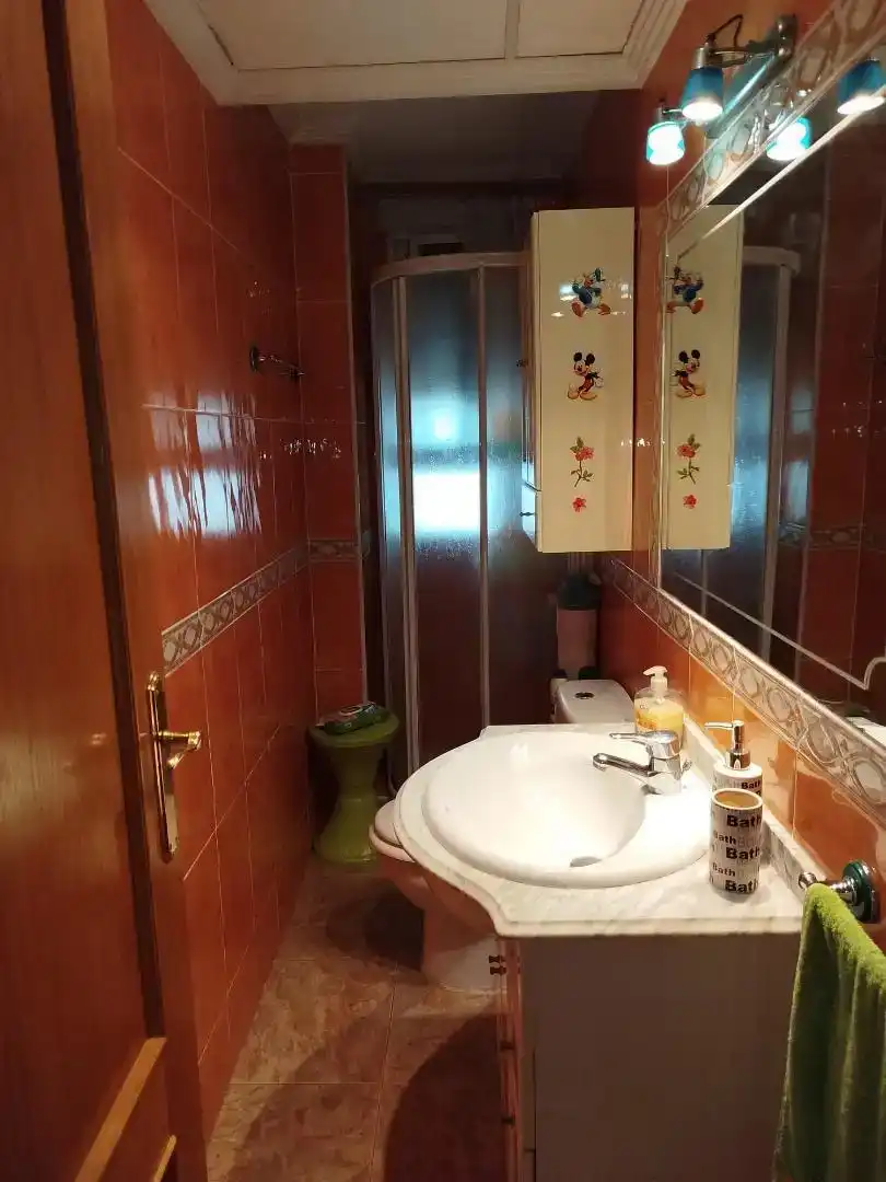 Bany de Dúplex en venda en  Murcia Capital amb Aire condicionat i Balcó