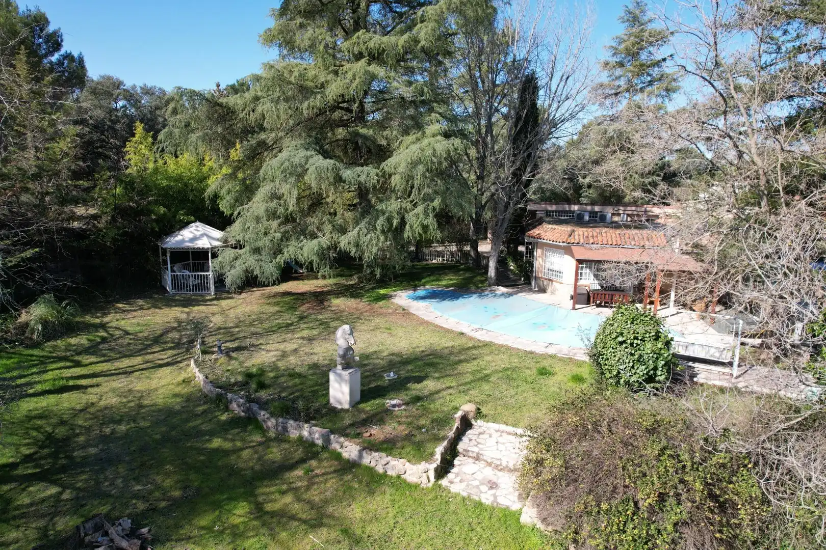 Garden of Houses for sale in Villanueva de la Cañada  with Air Conditioner, Private garden and Terrace