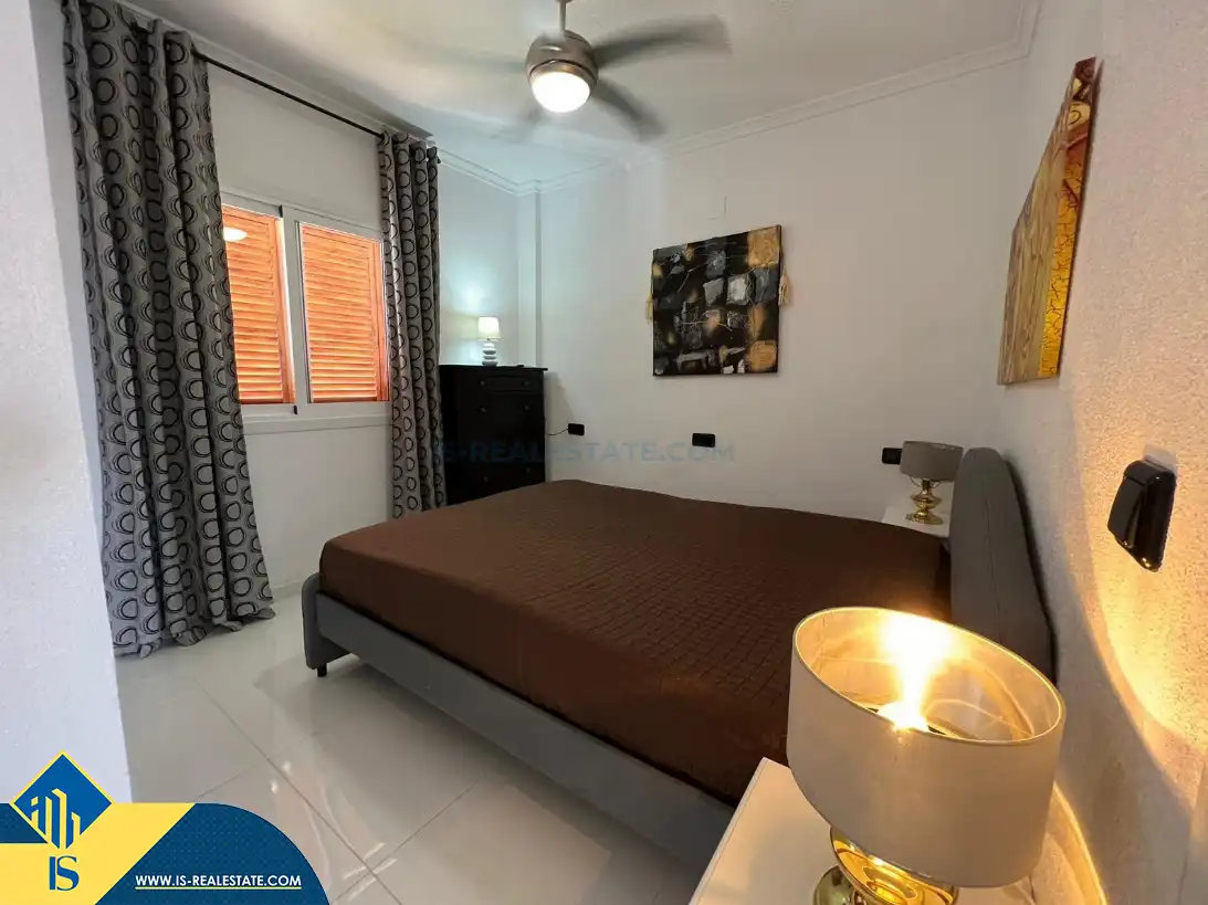 Schlafzimmer von Wohnungen zum Verkauf in Torrevieja mit Klimaanlage, Heizung und Terrasse