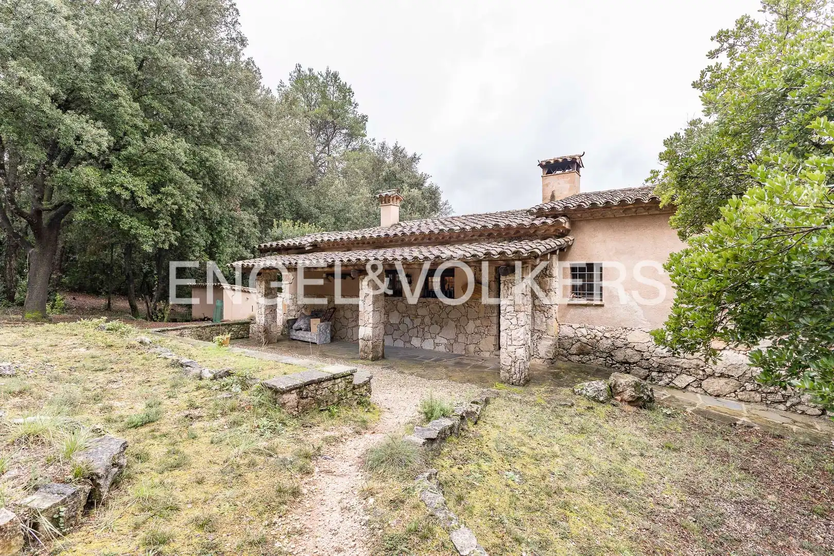 Vista exterior de Finca rústica en venta en Aiguafreda con Calefacción, Jardín privado y Piscina