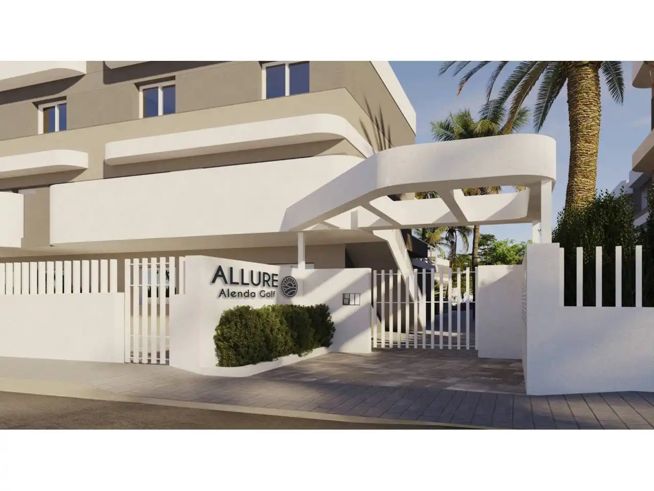 Vista exterior de Apartamento en venta en Monforte del Cid con Aire acondicionado, Jardín privado y Terraza