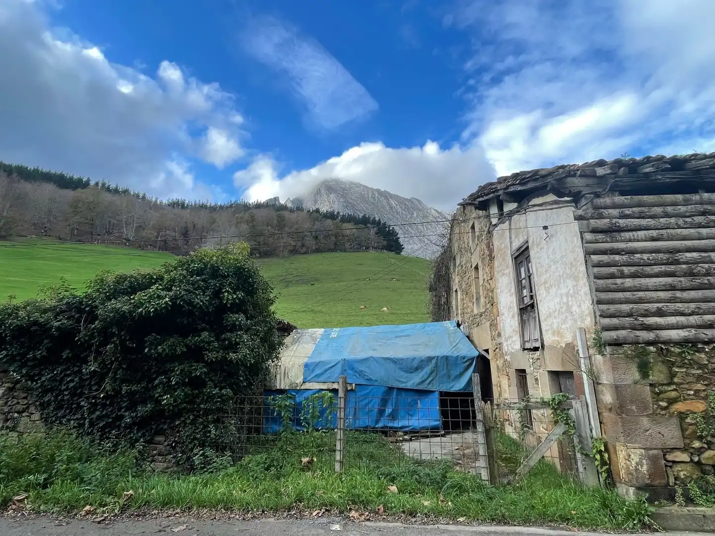 Vista exterior de Finca rústica en venta en Atxondo con Jardín privado