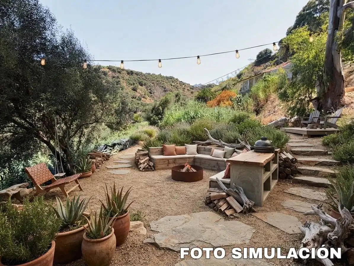 Terrassa de Finca rústica en venda en Santa Brígida amb Rentadora