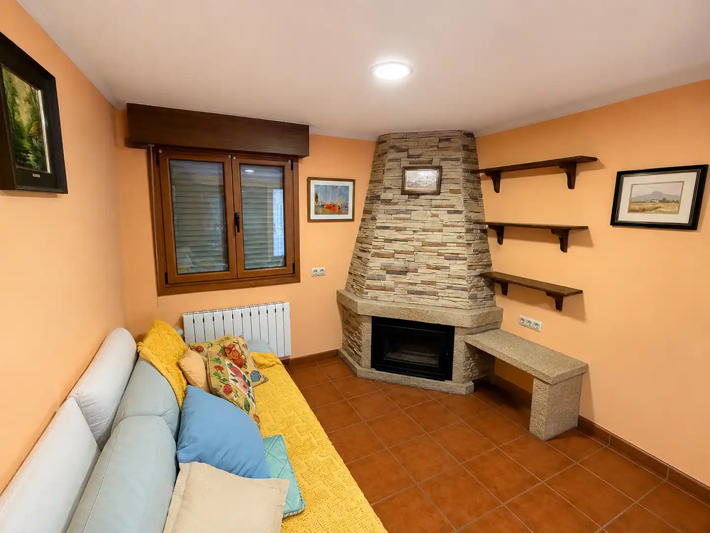 Sala de estar de Casa o chalet en venta en Villaviciosa con Calefacción, Jardín privado y Parquet
