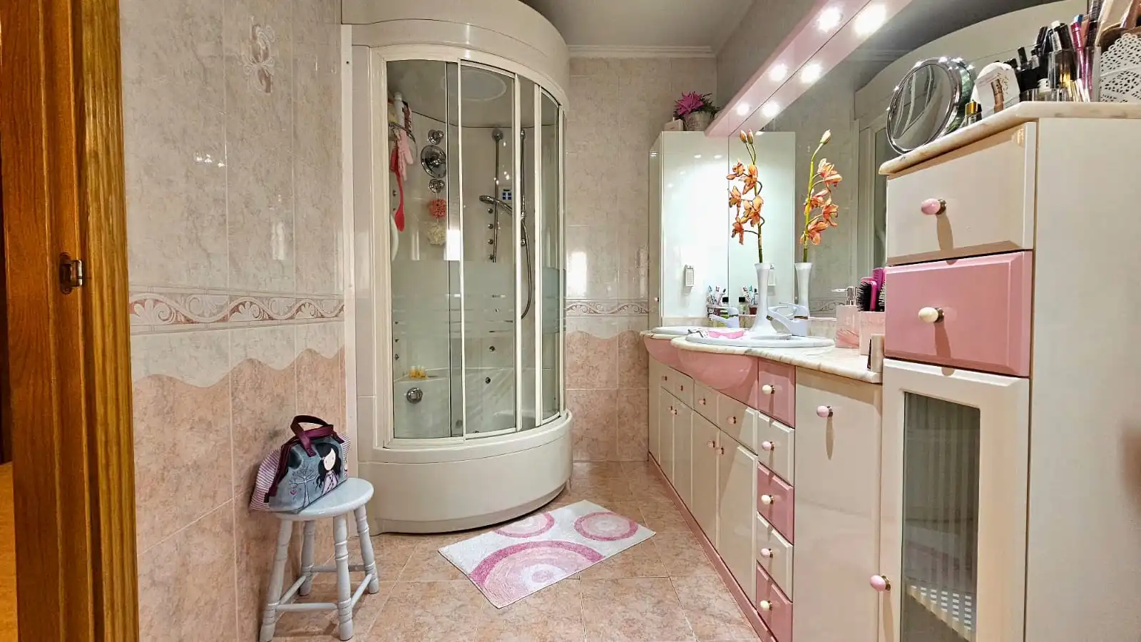 Baño de Casa adosada en venta en Torrejón de la Calzada con Aire acondicionado, Calefacción y Jardín privado