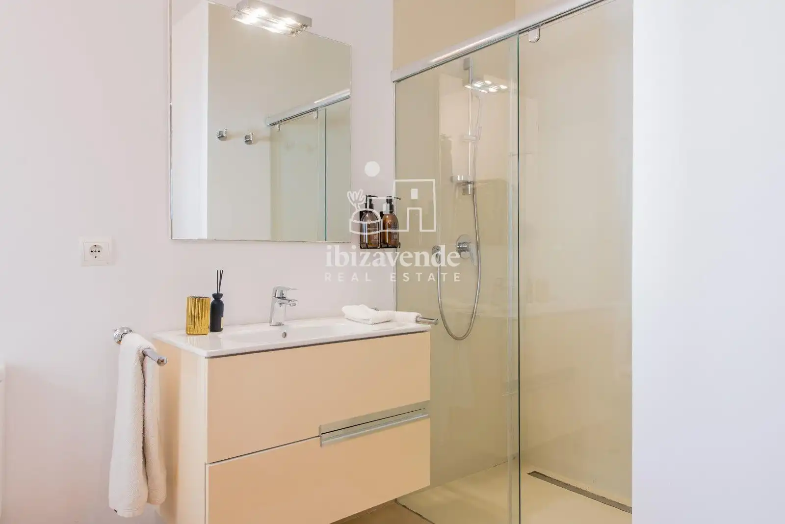 Baño de Casa o chalet de alquiler en Santa Eulària des Riu con Aire acondicionado, Calefacción y Terraza