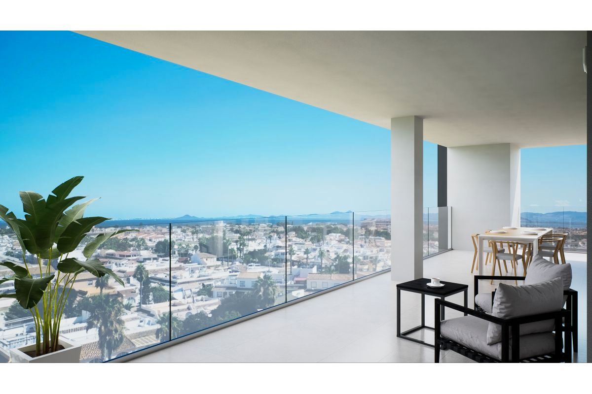 Terraza de Apartamento en venta en Los Alcázares con Aire acondicionado, Calefacción y Terraza