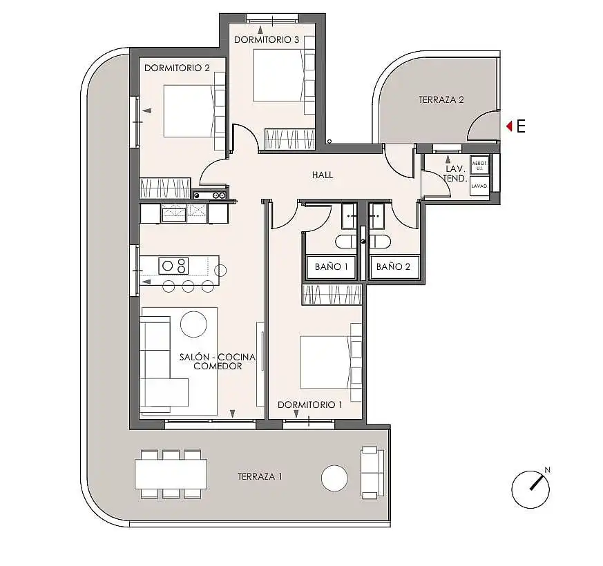 Apartament amb ascensor en venda a Los Pacos, imagen 19